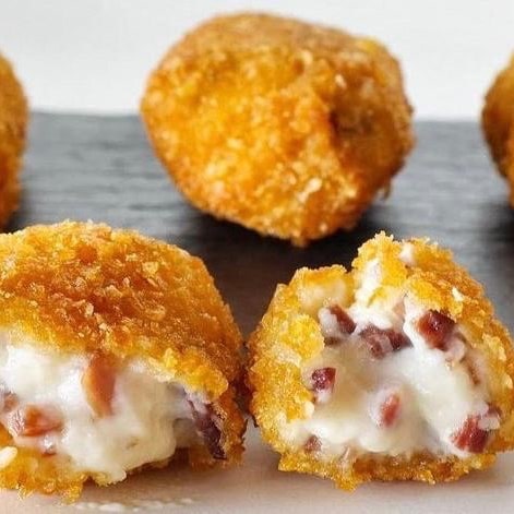 Croquetas caseras  de jamón
