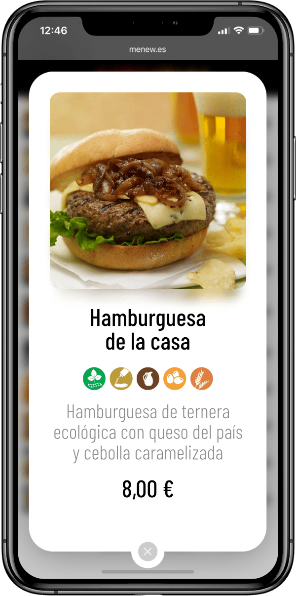 Menew. Tu carta en el móvil